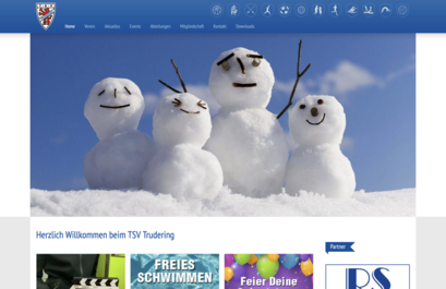 TSV Trudering TYPO3 Webseite