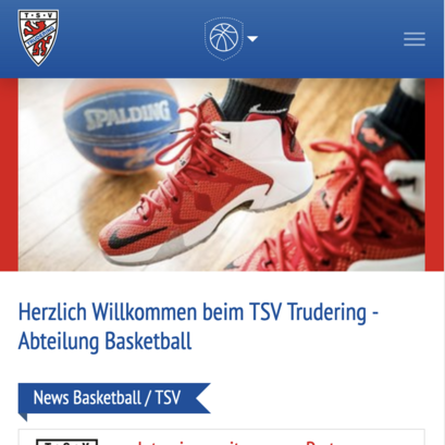 TSV Trudering TYPO3 Webseite